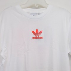 Adidas Mens Trefoil Chile 20 White Training Athletic Crew Neck Tee T-Shirt Sz S