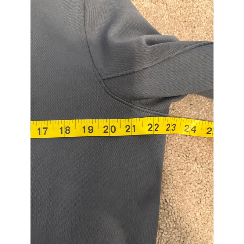 Nike Brooklyn Nets Quarter Zip Mens Large Gray Excellent Dri-FIT NBA Basketball gallery