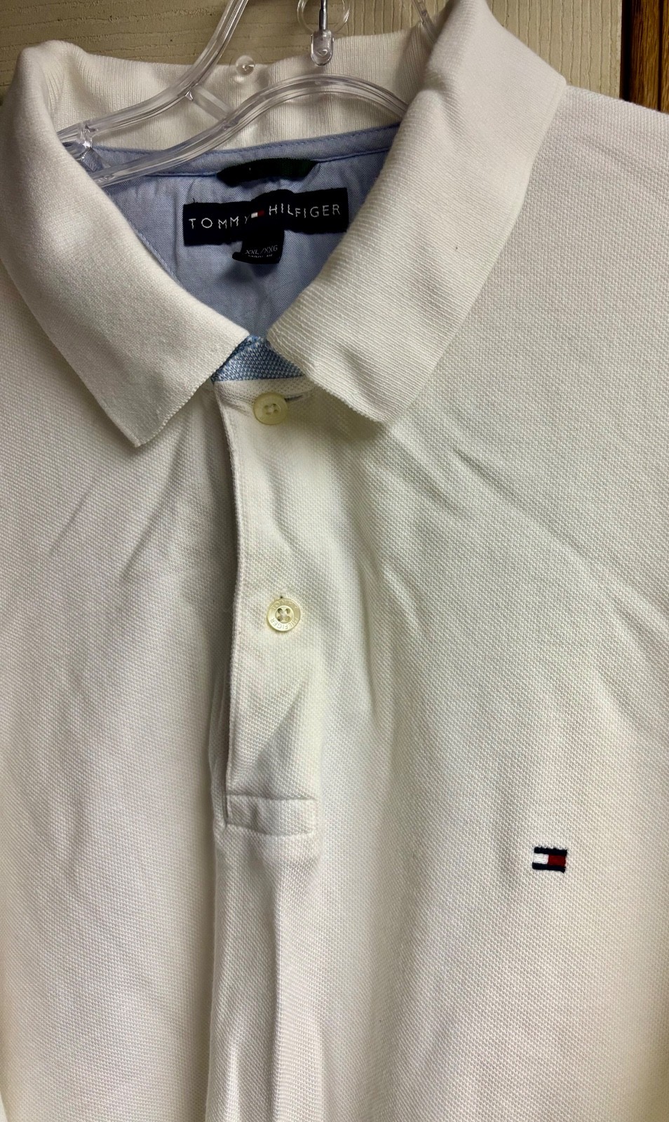 Nice TOMMY HILFIGER Sport Men's 2XL Casual Dress Golf Polo Short Sleeve Shirt gallery
