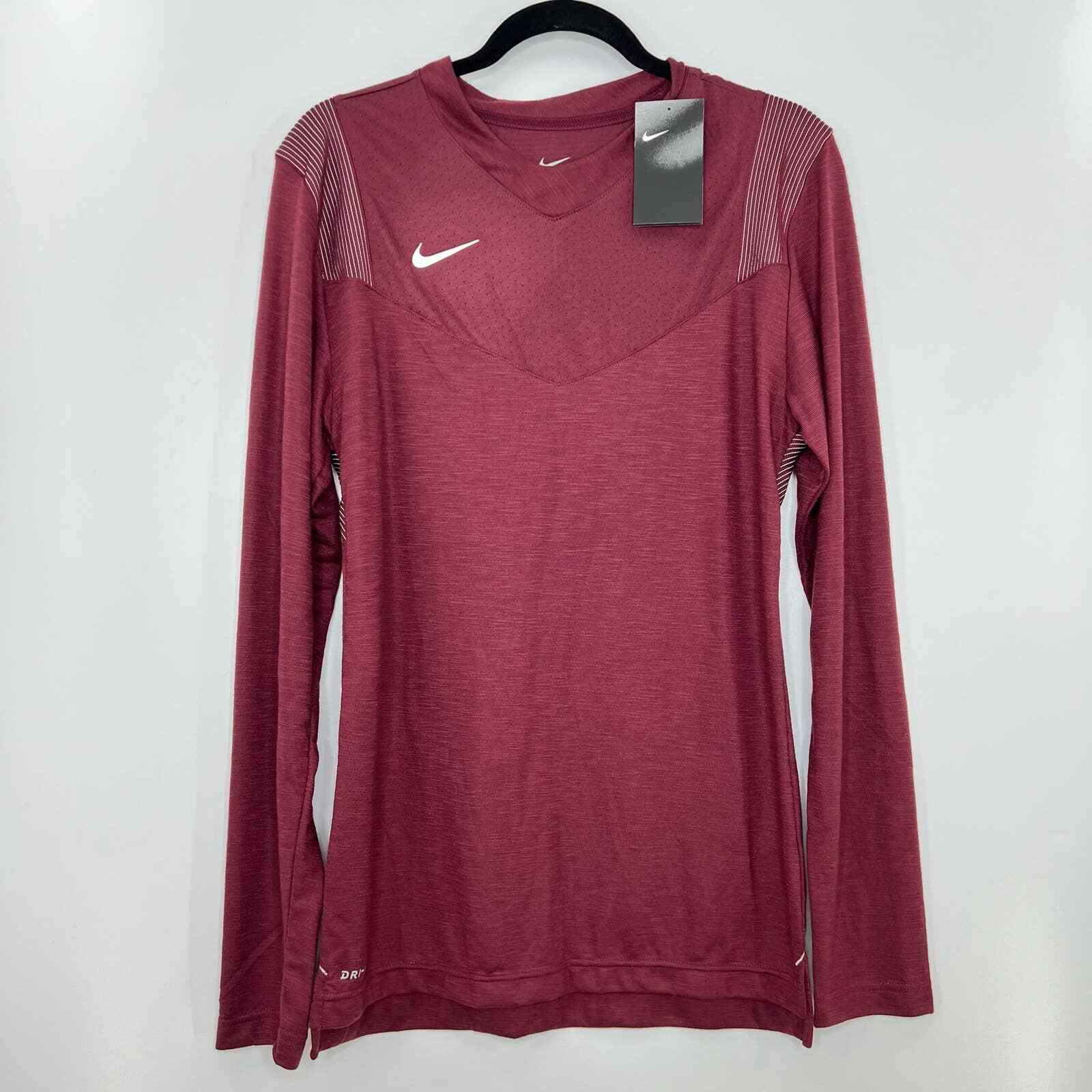 Nike Mens Dri-FIT Team Player Long Sleeve UV Shirt CW3539 Size Small NWT gallery