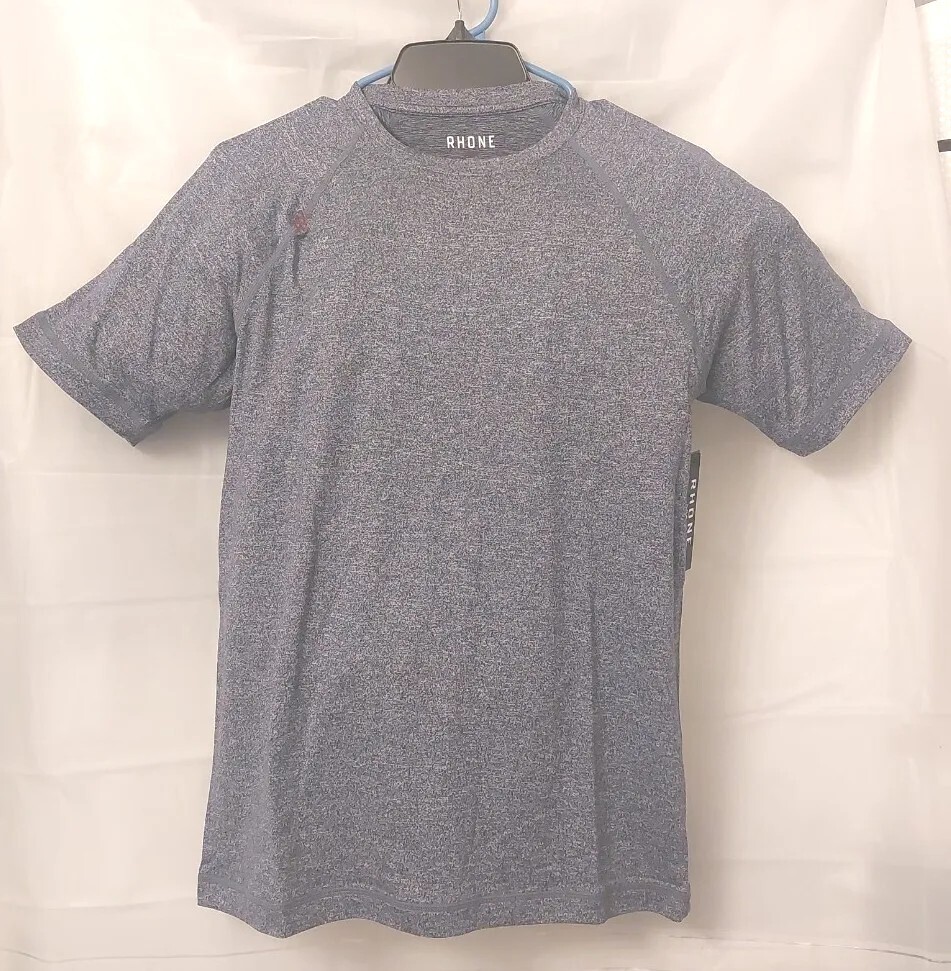 Rhone Men's Reign SS Workout Shirt Anti-Odor Moisture Wicking Quick Dry New w/t gallery