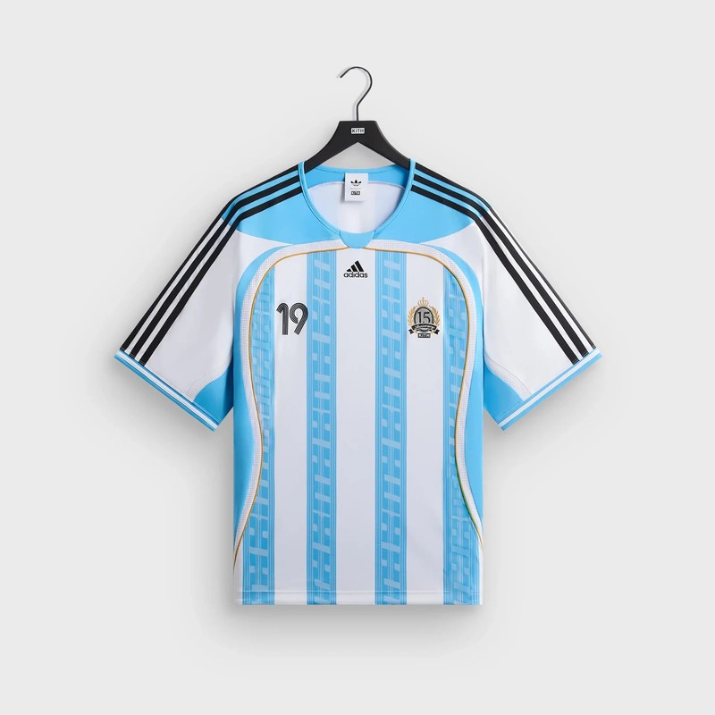 Kith x Adidas Messi Football Jersey Blue/White (Size Small) - Brand New gallery