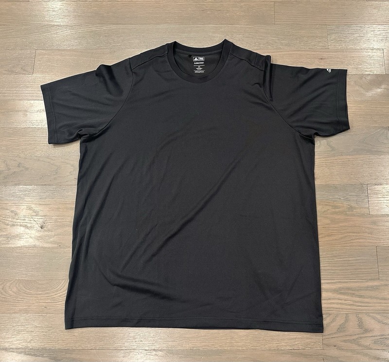 Adidas Golf Clima Cool T-Shirts - Set Of Three - 2XL - 2 Black/1 White gallery