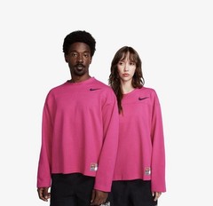 Nike x Stussy Mesh Long Sleeve T-Shirt Pink XXL Breathable Limited Edition