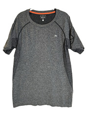 Misfit Althletic Activewear heather grey light compression men’s shirt
