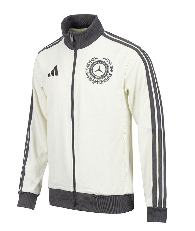 adidas Mercedes AMG F1 Team Silver Arrow Icon Track Top Men’s Lifestyle KE8270 gallery