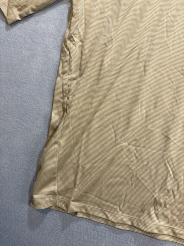 North Face “Shadow” Short Sleeve NWT Sun Shirt Khaki Stone Tan UPF 40+ Medium gallery