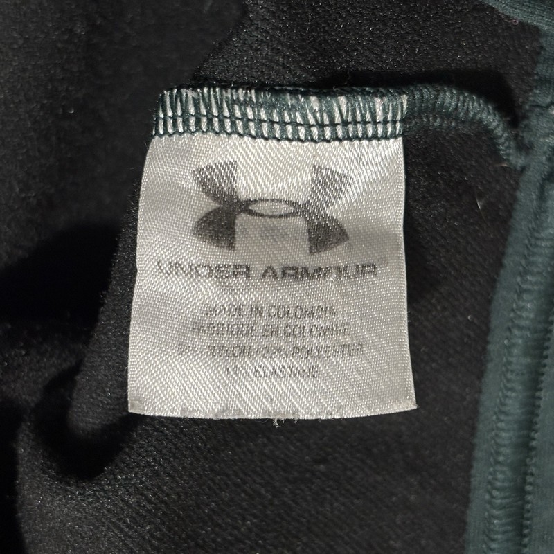 Under Armour Mock Turtleneck Compression Shirt Men’s XL Green Long Sleeve Thick gallery