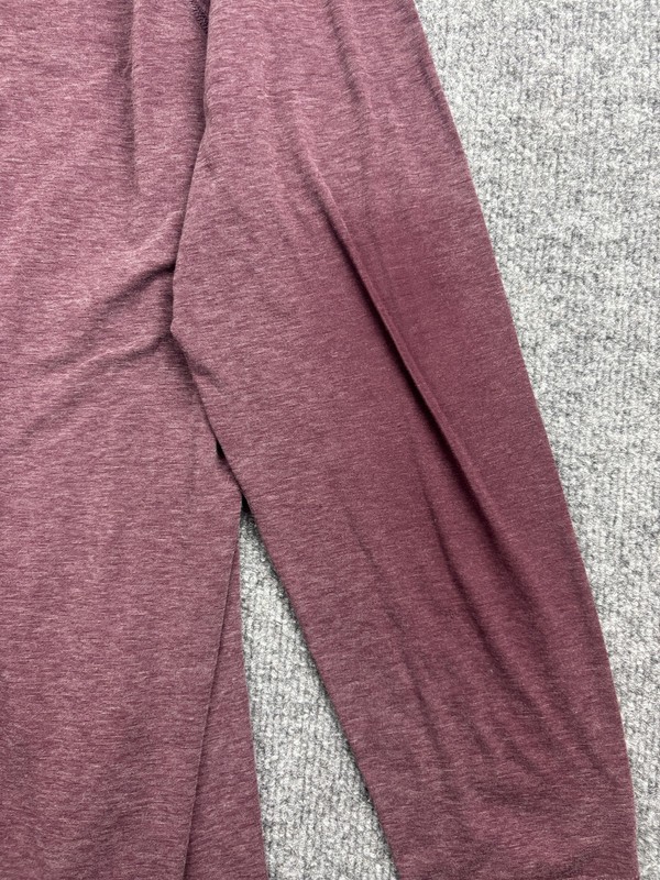 TravisMathew Pullover Mens Large Red 1/4 Zip Long Sleeve Golf Performance Top gallery