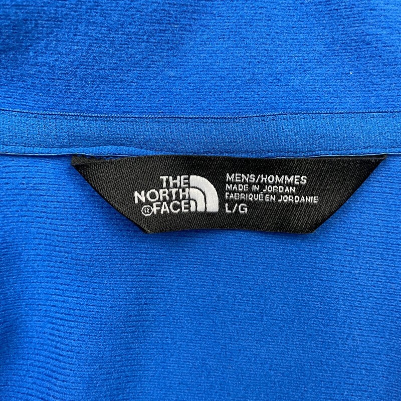 The North Face Men's Fleece Lined Performance 1/4 Zip Pullover Blue • Large gallery