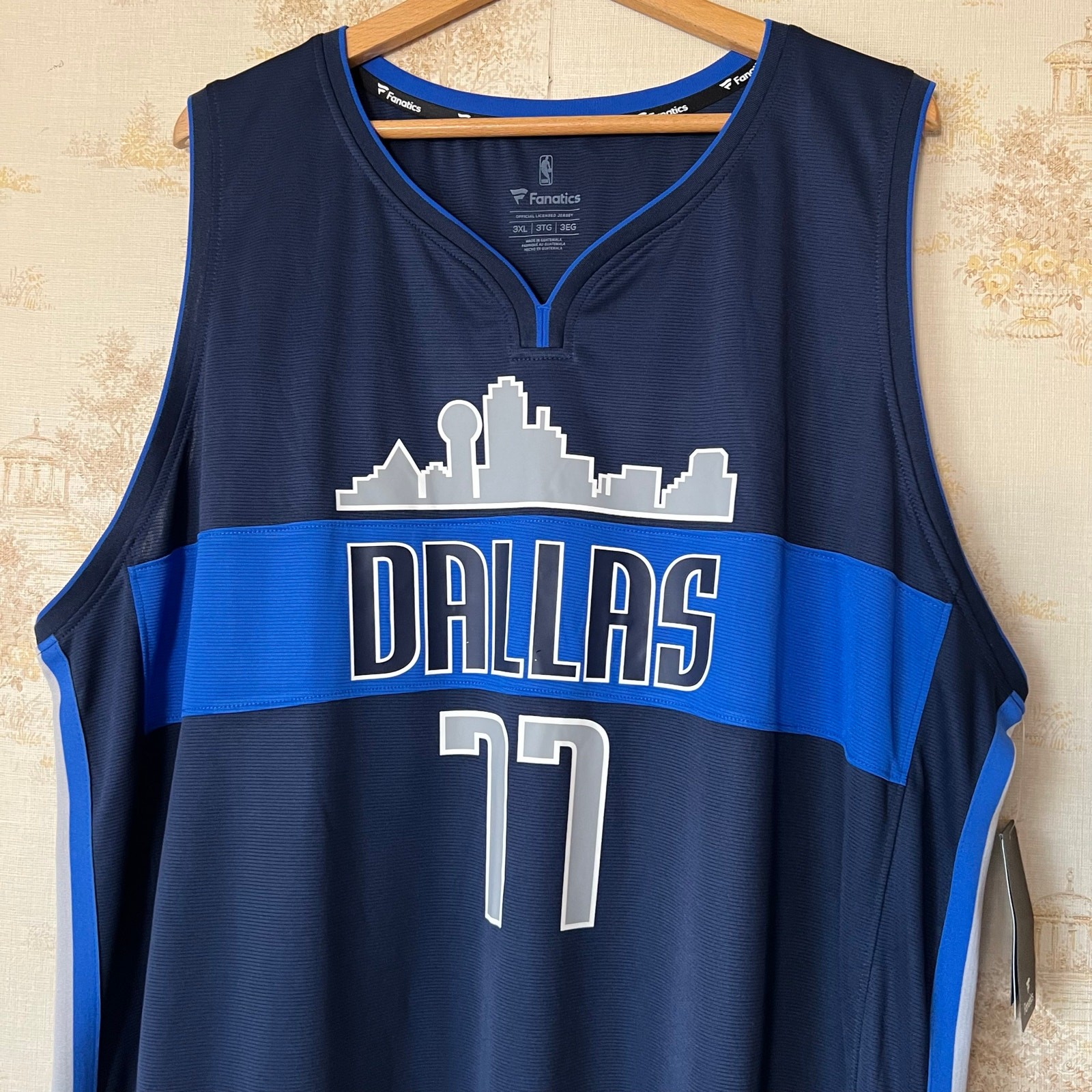 NWT Luka Doncic Dallas Mavericks Rookie Year Jersey | City Edition Skyline | 3XL gallery