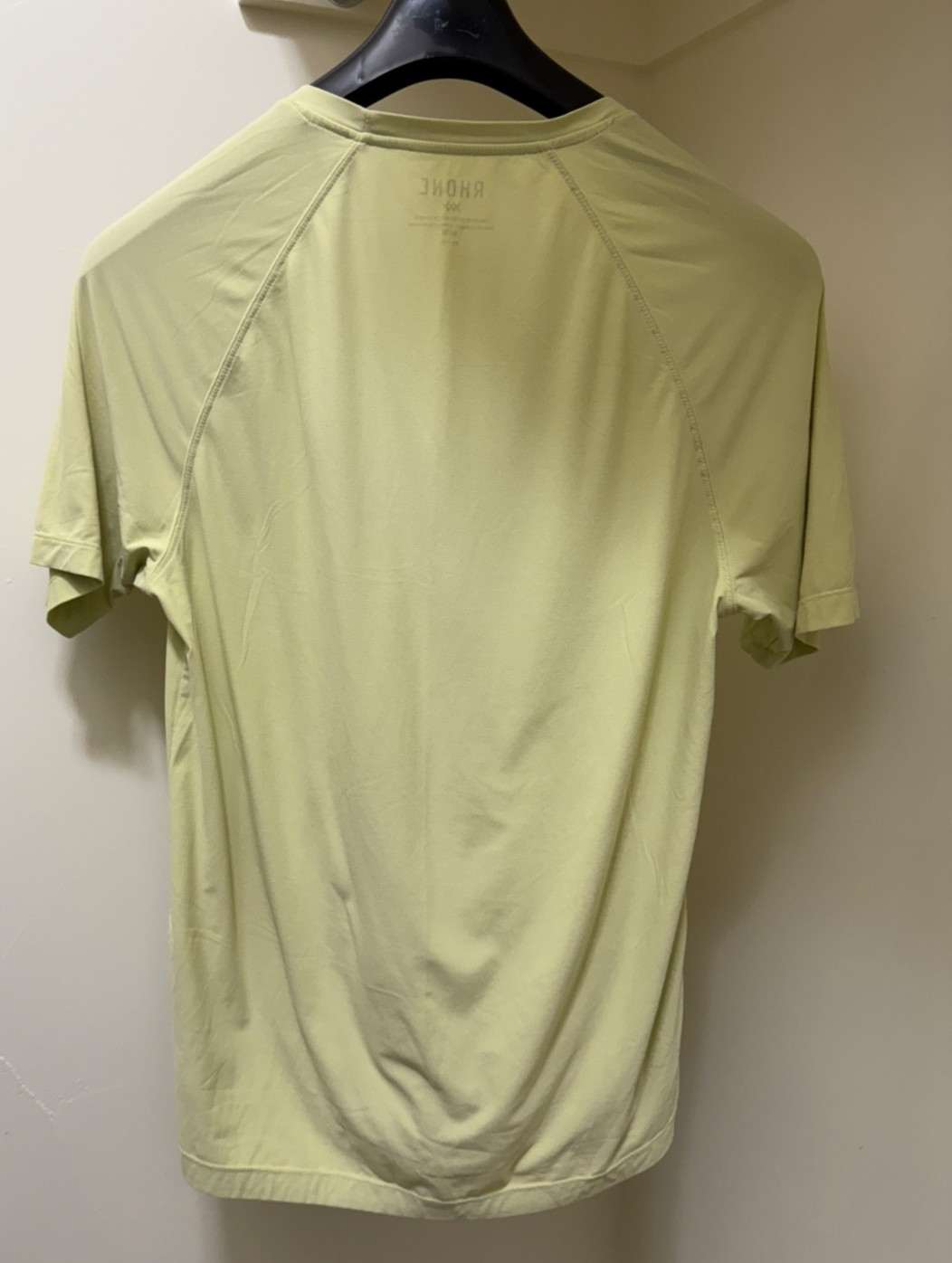 Rhone Reign Short Sleeve Shirt Mens Medium YELLOW gallery