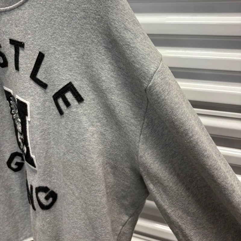 Mens Hustle Gang Native American Chief Crewneck Sweatshirt Sz 2XL gallery