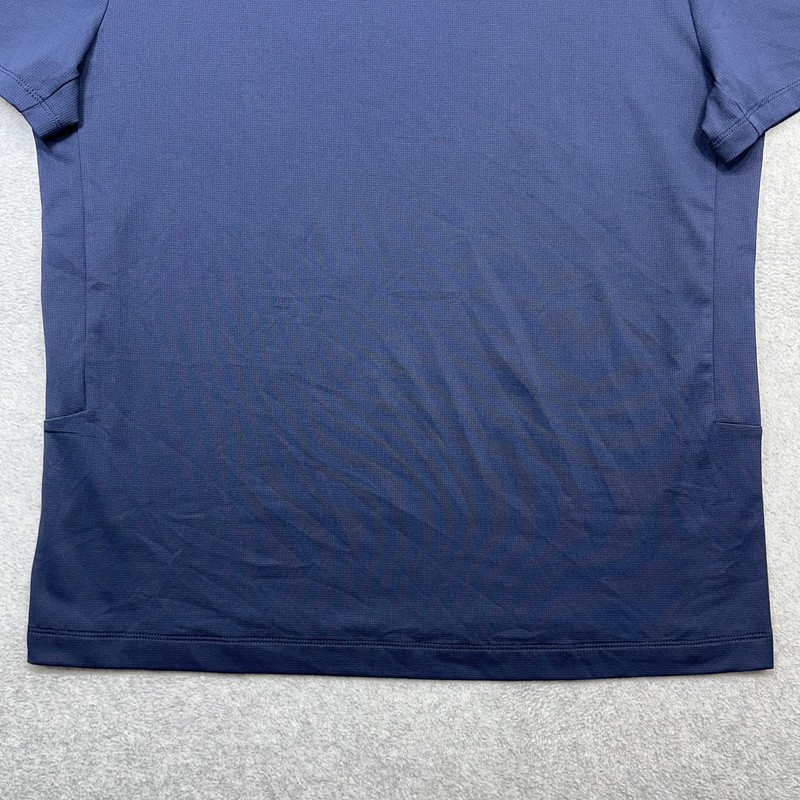 NOBULL Shirt Mens Large Blue Graphic Short Sleeve Performance Tee Athletic gallery