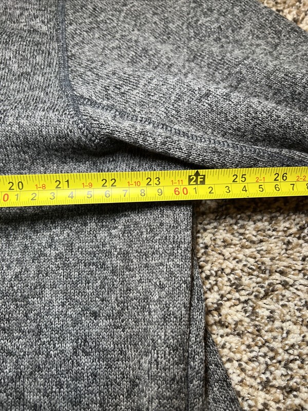 Eddie Bauer quarter zip shirt men’s size TXL Gray gallery