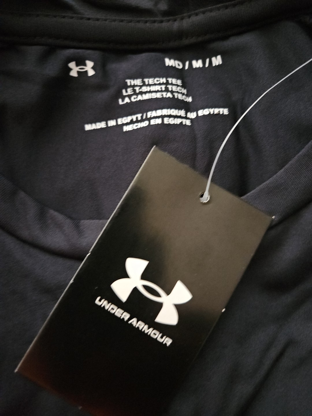 Under Armour Tech Tee Loose Men's T-Shirt Short Sleeve Black Sz Medium NWT. gallery