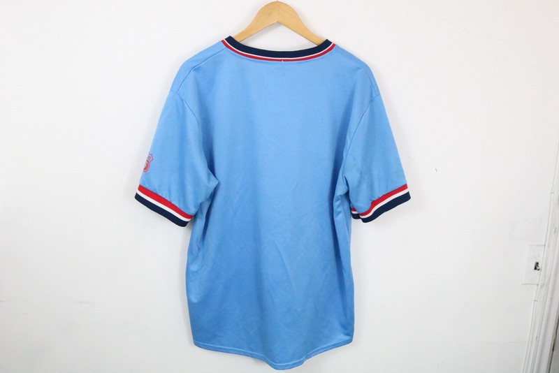 Cardinals Birds Jersey | Vintage St Louis Baseball V Neck Shirt | Phillips 66 Sl gallery