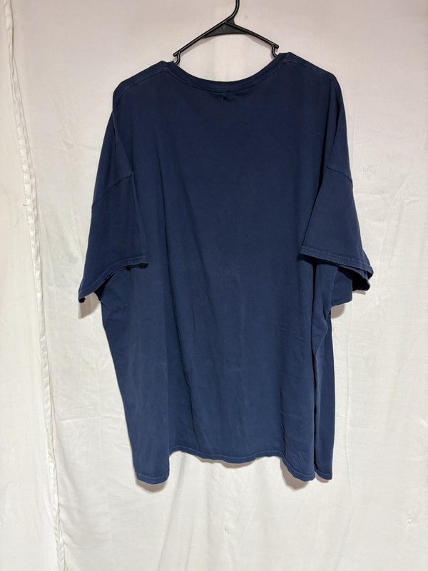 Athletic Works Dark Blue Basic Tee Size 4XL gallery