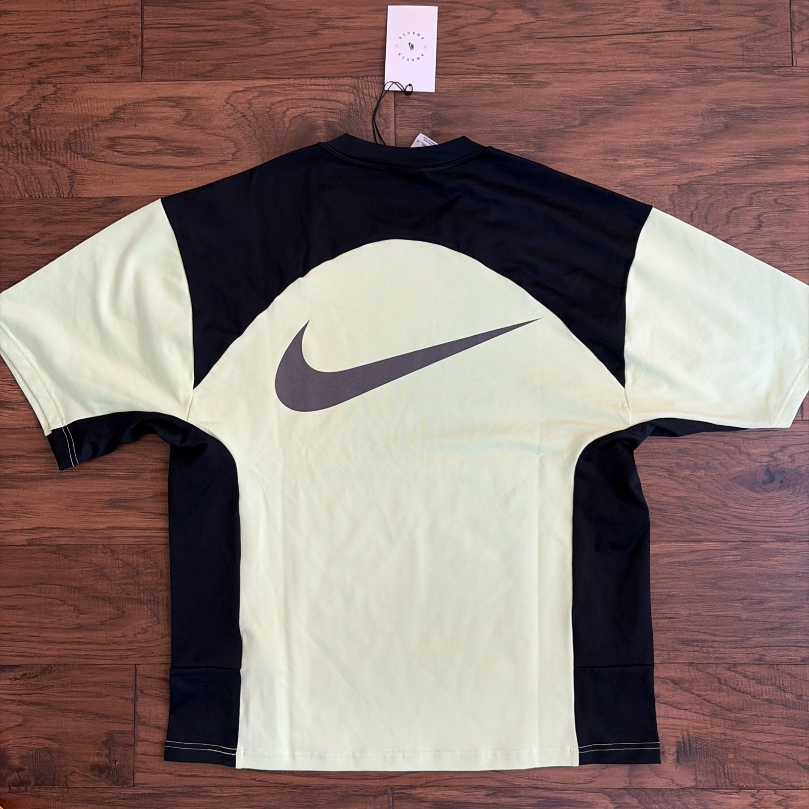 NWT Nike Ambush Oversize Tee T-Shirt Size X-Small Unisex Ghost Green CV0549-358 gallery