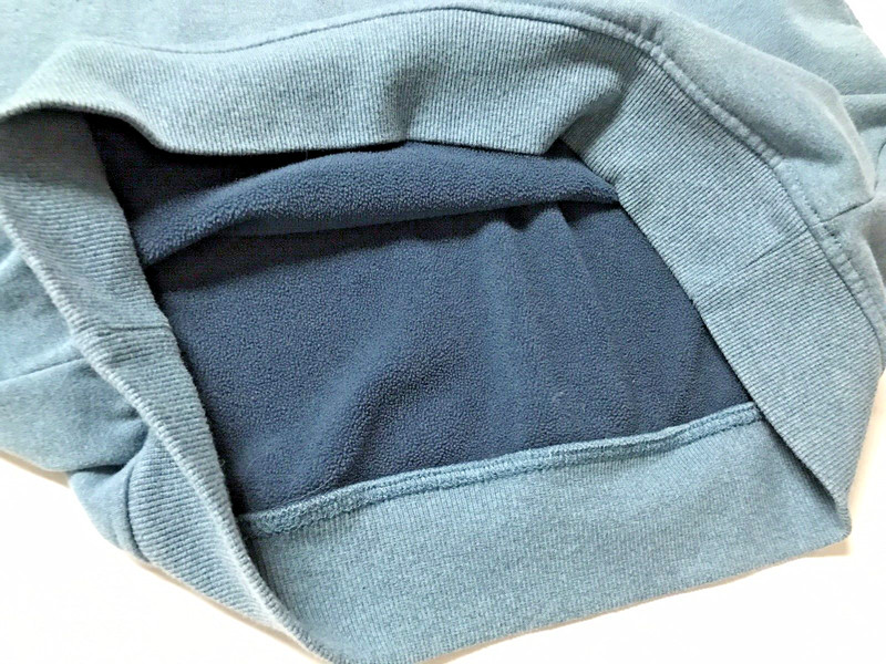 Van Heusen Flex Men's M Pullover Knit Jersey 1/4 Zip Blue Pullover Sweatshirt gallery