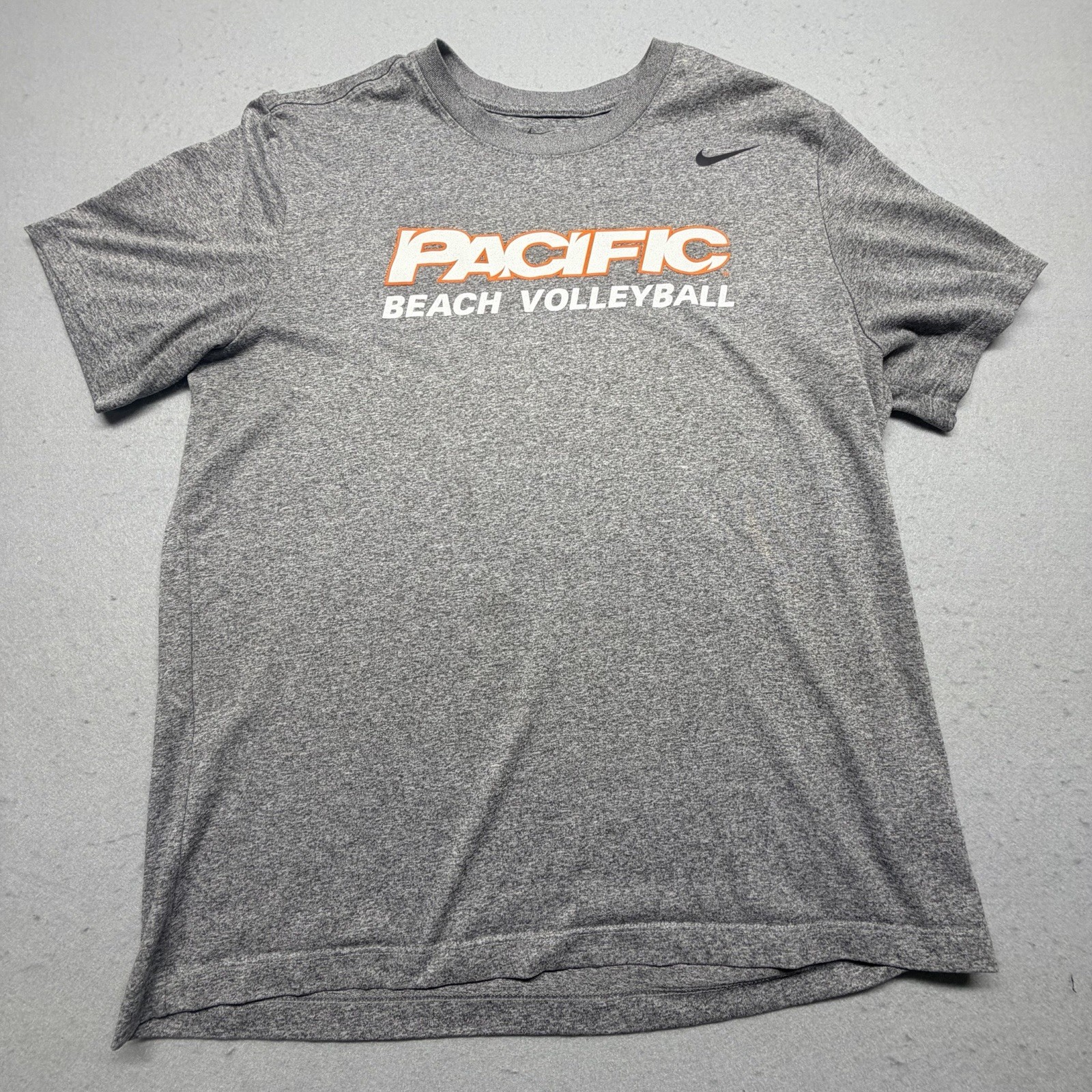 Nike Dri-FIT Pacific Beach Volleyball Gray Athletic T-Shirt Men’s Large L gallery