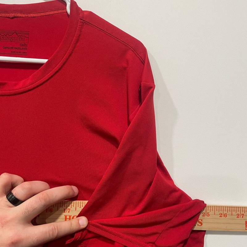 Patagonia Capilene Baselayer T Shirt Red XL Mens Everyday Performance gallery