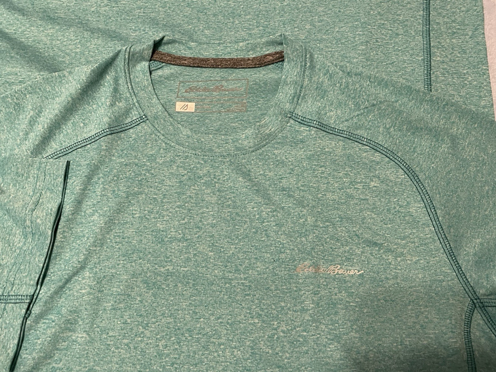 EDDIE BAUER RESOLUTION SPORT ACTIVE FREEDRY LIGHT GREEN T-SHIRT MEN MEDIUM gallery