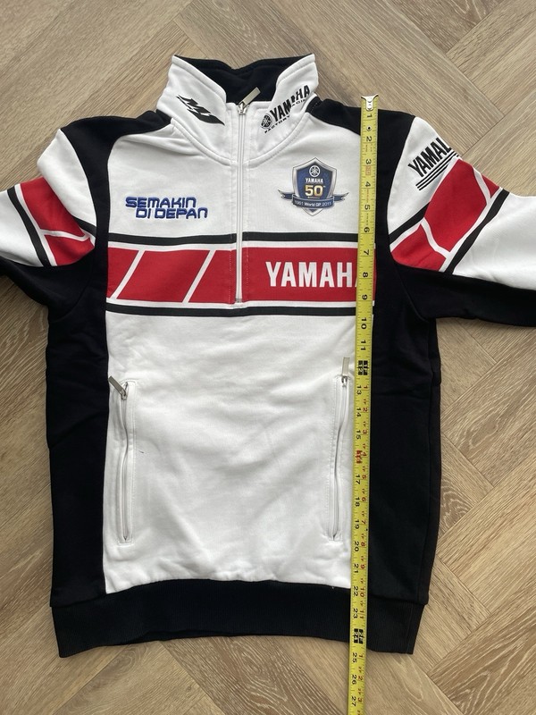 Yamaha MotoGP Factory 50th Anniversary Edition Quarter zip Rare Small gallery