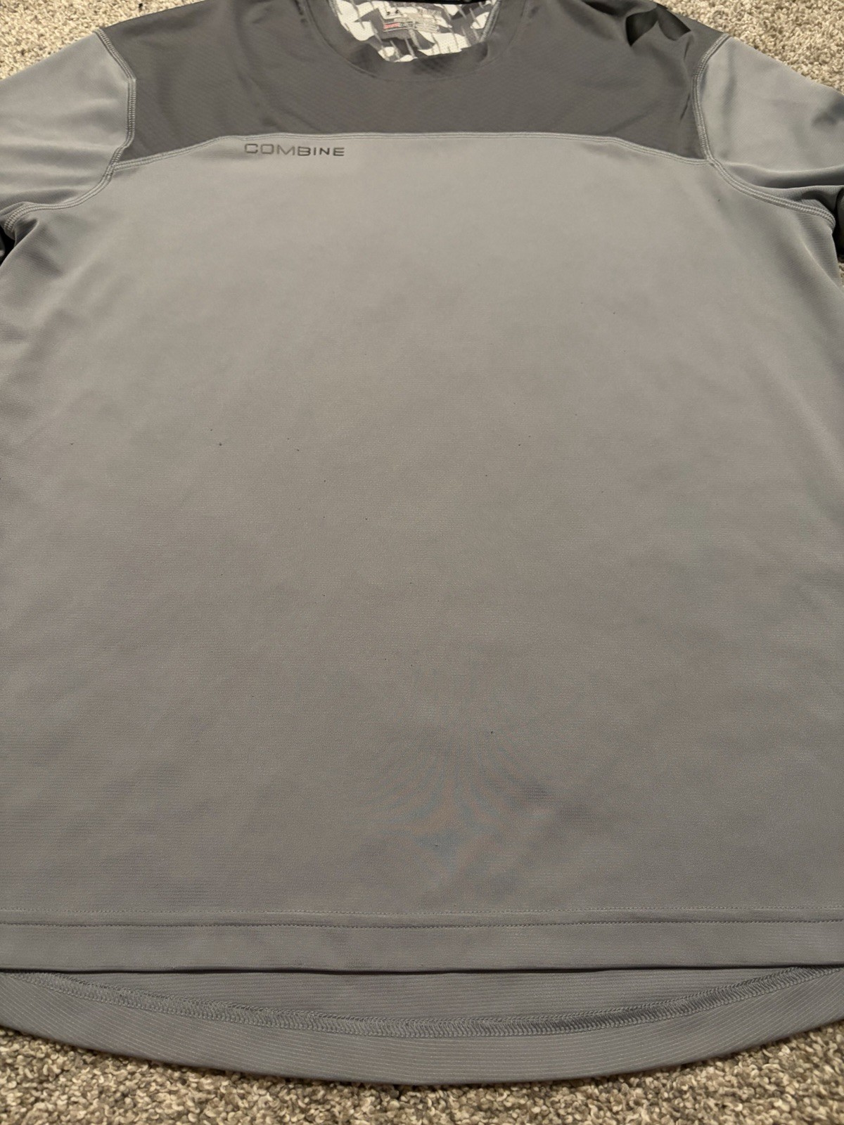 Under Armour NFL Combine Authentic HeatGear performance t-shirt Men’s XL Gray gallery