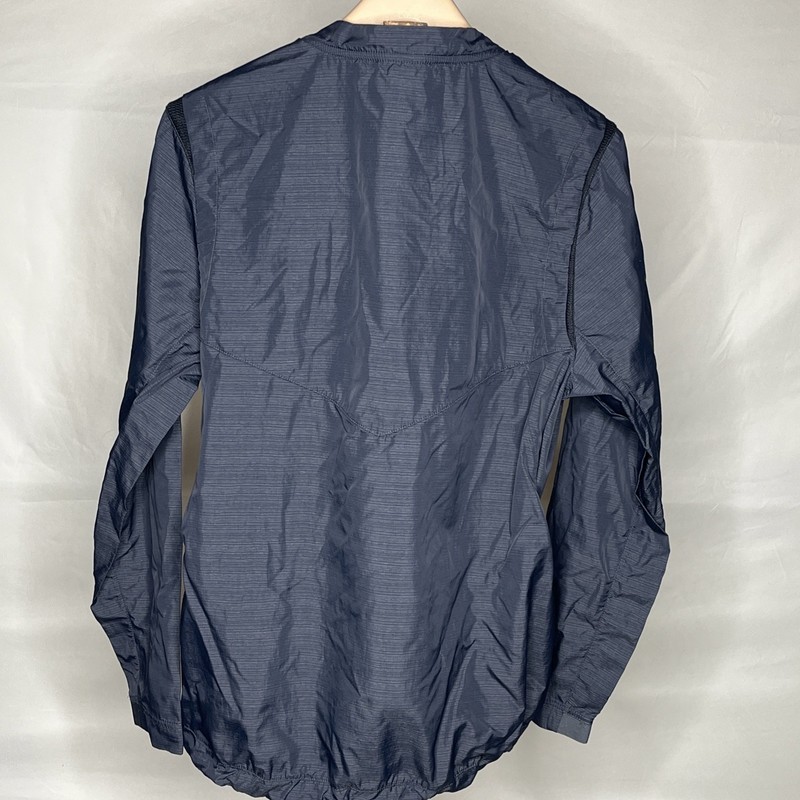 Nike Men’s Gray Baseball Jacket Pullover Wind Breaker Size Medium gallery