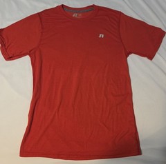 Russell Dri Power 360 Tshirt, Red, Men’s Size Medium
