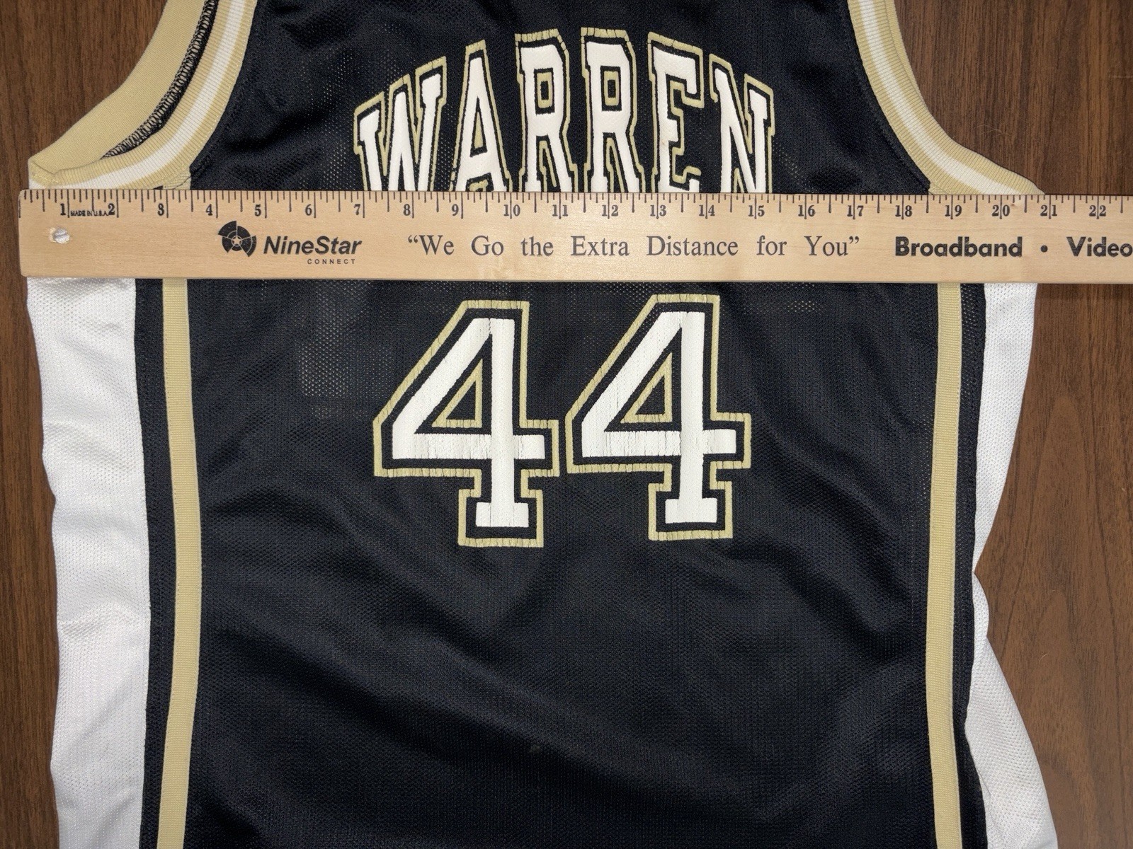 Vintage Champion Warren Central High School Basketball Jersey #44 USA Made SZ 48 gallery