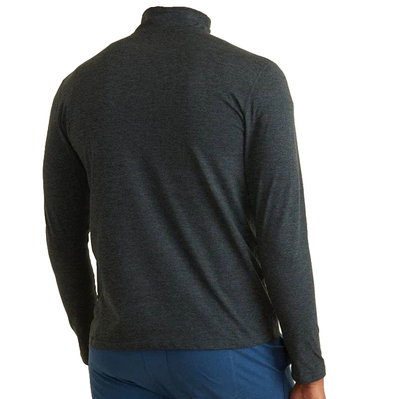 Marine Layer Weekend Sport 1/4 Zip Pullover Mens XL Charcoal Gray Golf Stretch gallery