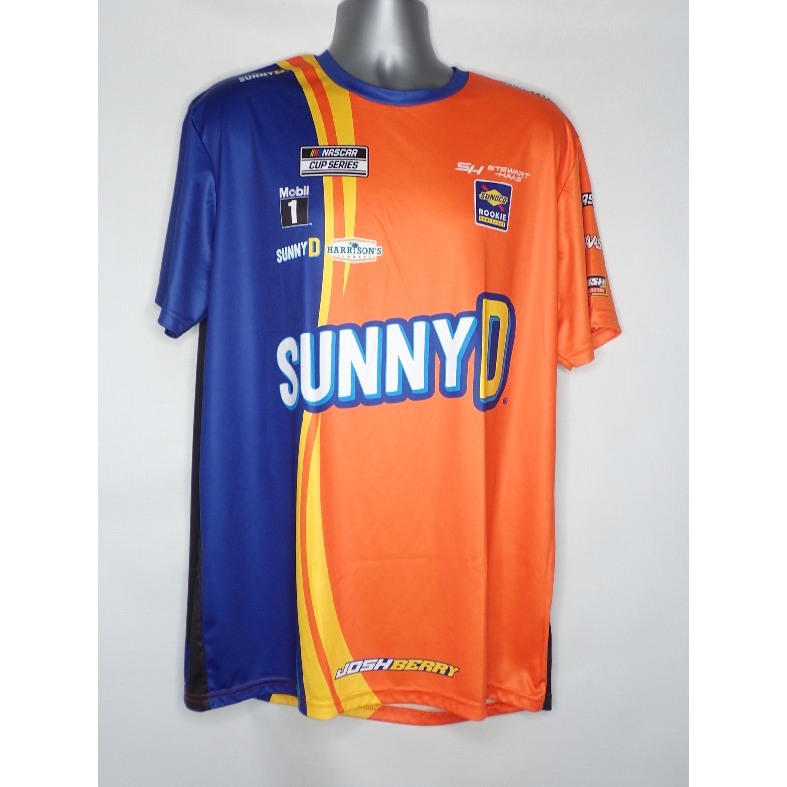 Stewart-Haas Racing Men's NASCAR SunnyD Josh Berry Jersey Shirt XL gallery