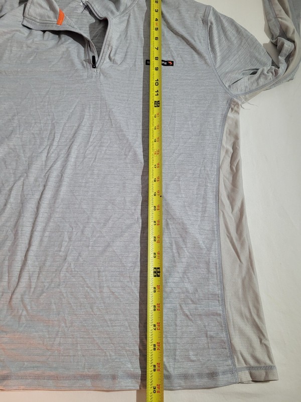 Salt Life Sweatshirt Mens XL White SLX Quarter Zip Fishing Long Sleeve Beach gallery