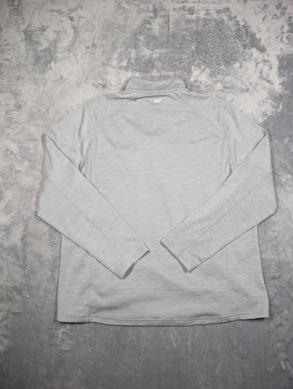 Vineyard Vines Performance Pullover Mens Large Gray 1/4 Zip Long Sleeve Top gallery
