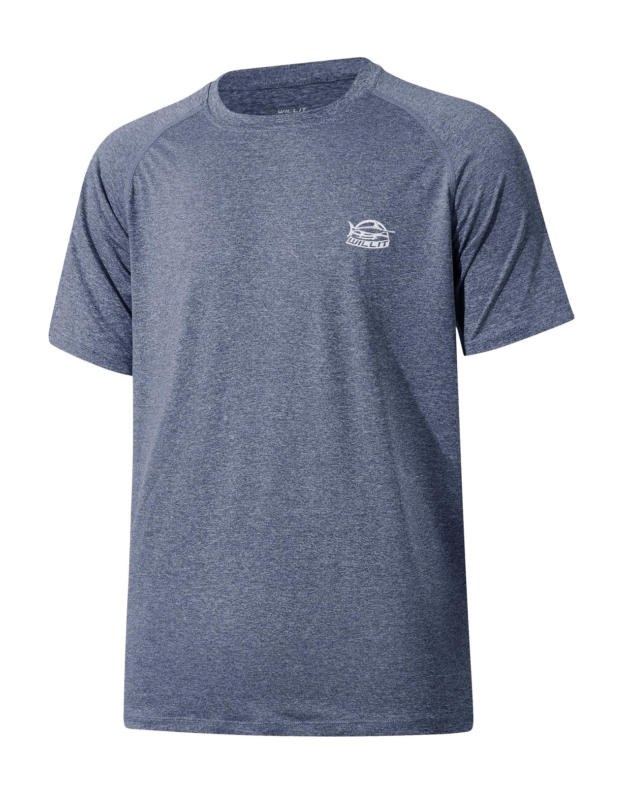 Men's Rashguard Swim Shirt Short Sleeve UPF 50+ Sun Protection SPF Quick Dry ... gallery