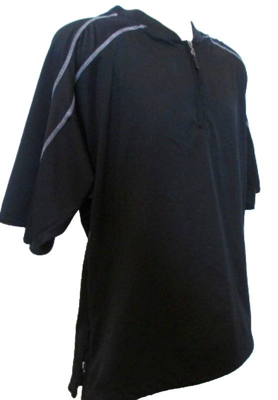 Easton Sports Men's Black Jersey 1/4 Zip Large gallery