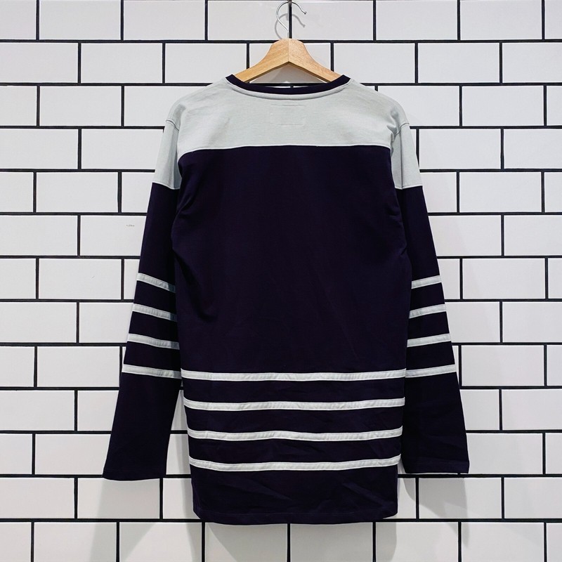 DOPE KNOCK OUT LS HOCKEY TEE PLUM gallery