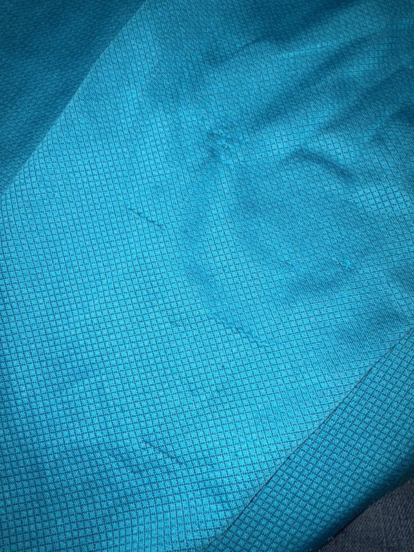 Simms SolarFlex Plus Pullover Mens XL Blue UPF 50 Fishing Shirt flaws* gallery