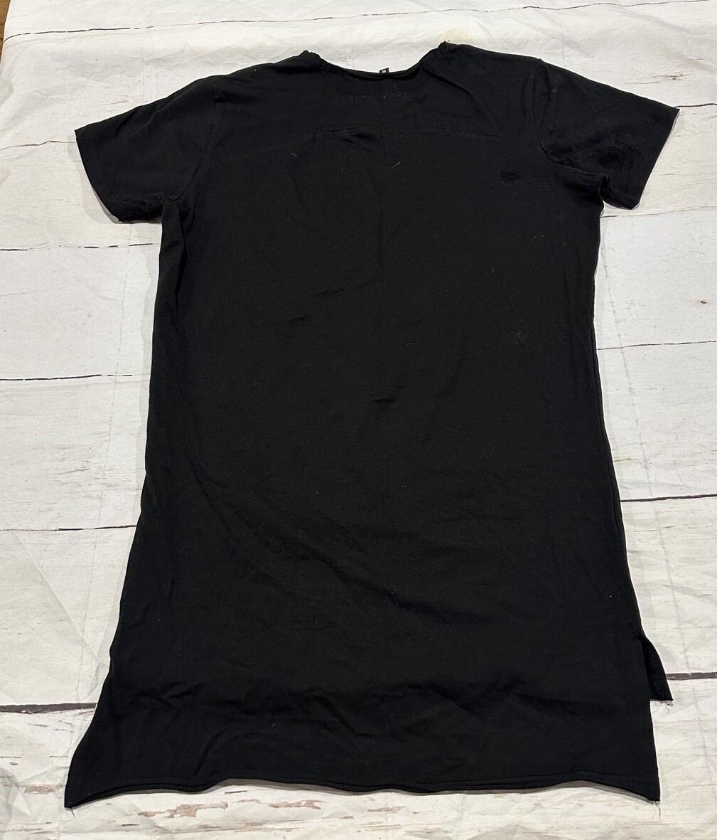 ALPHALETE Performance Fit Medium Black Short Sleeve Active Crewneck Mens Shirt gallery