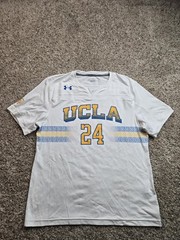 Under Armour UCLA Bruins Football Jersey Shirt Mens Large White #24 NCAA