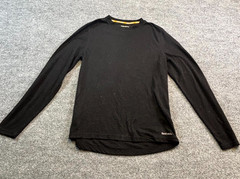Omni-Wool Thermal T-Shirt Men’s L Black Polyester Athletic Performance Workout