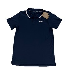 NEW Nike Court Advantage Tennis Dri-Fit Polo Shirt Navy Blue Mens M FD5314-451