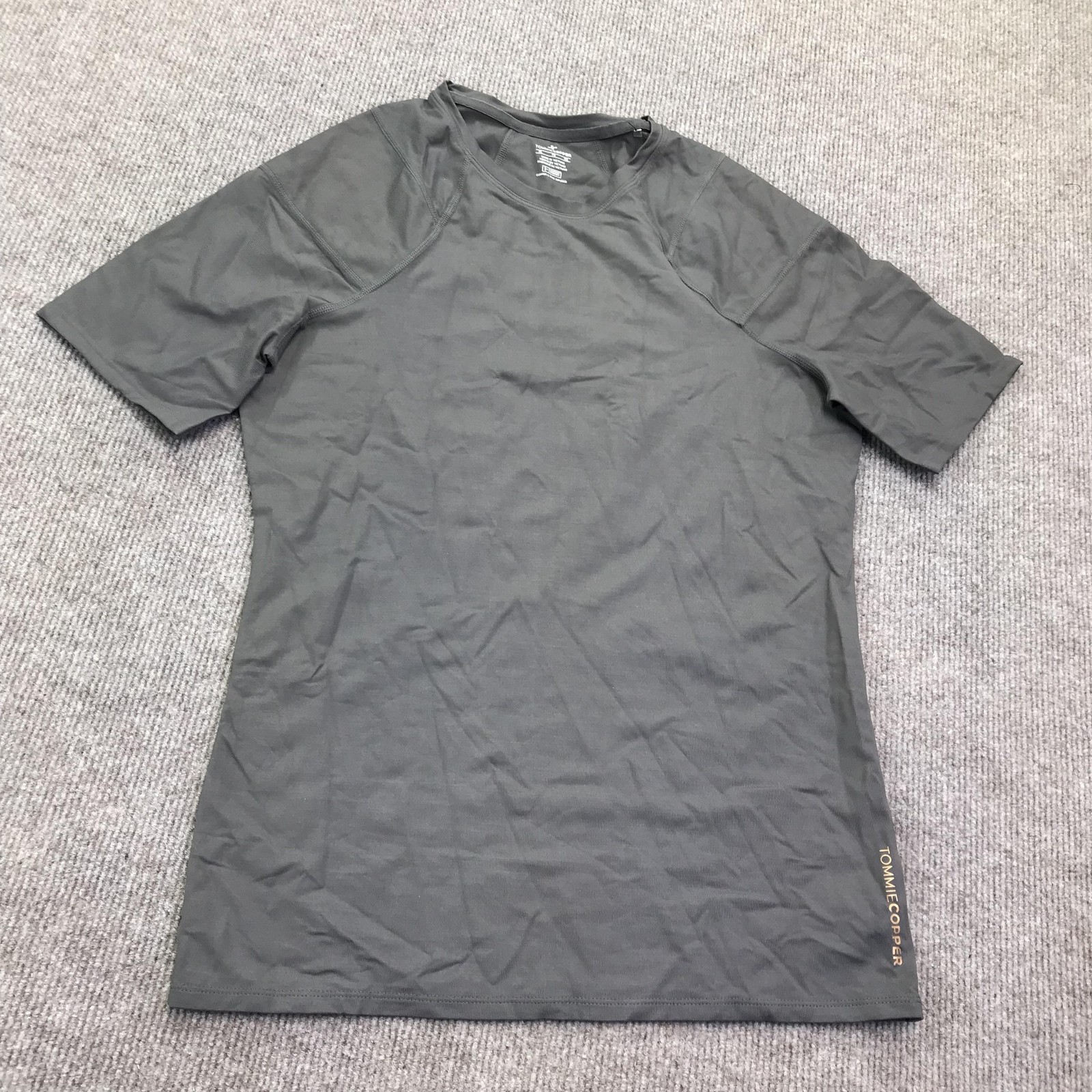 Tommie Copper Shirt Mens XL Gray Compression Shoulder Support Copper Znergy gallery