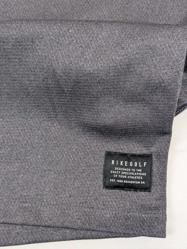 Nike Golf 1/4 Zip Quarter Shirt Mens Medium Gray Dri Fit Pullover Performance gallery