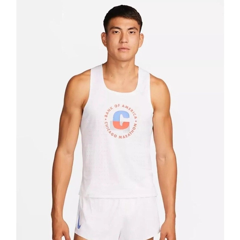 Nike Dri-FIT ADV 2023 BOA Chicago Marathon AeroSwift Singlet Men's XXL FD2692 gallery