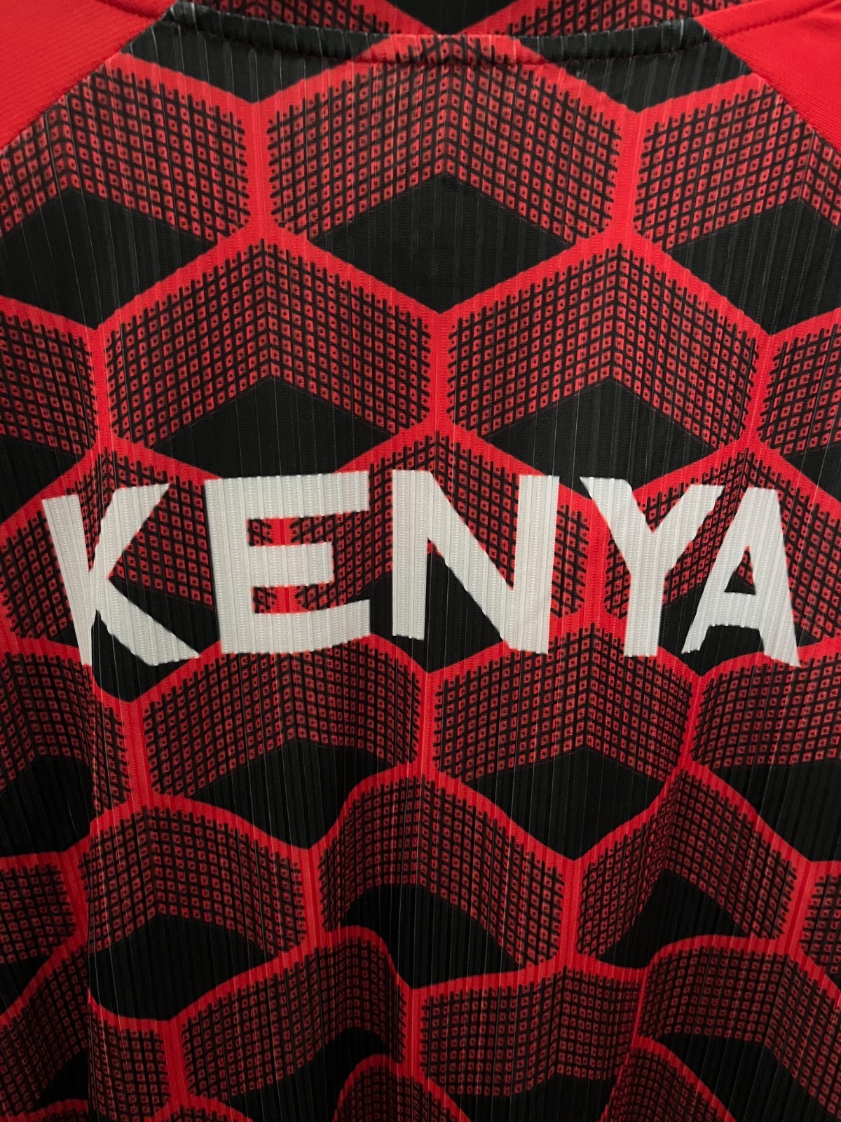Nike Pro Elite Team Kenya Track & Field 1/4 Zip Top Red Men’s Size XL CI8845-602 gallery