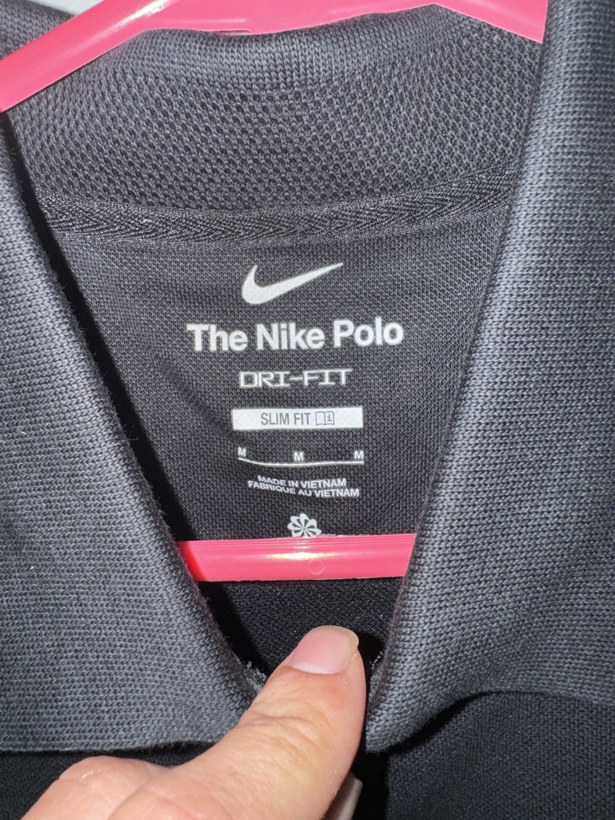 The Nike Polo Rafa Nadal Bull Style DD8532 010 White Black Sz M RARE gallery