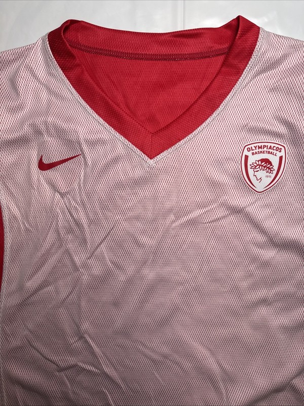 Nike Olympiacos B.C. 2011-12 Reversible Jersey Size 2XLT with Size XLT Shorts gallery